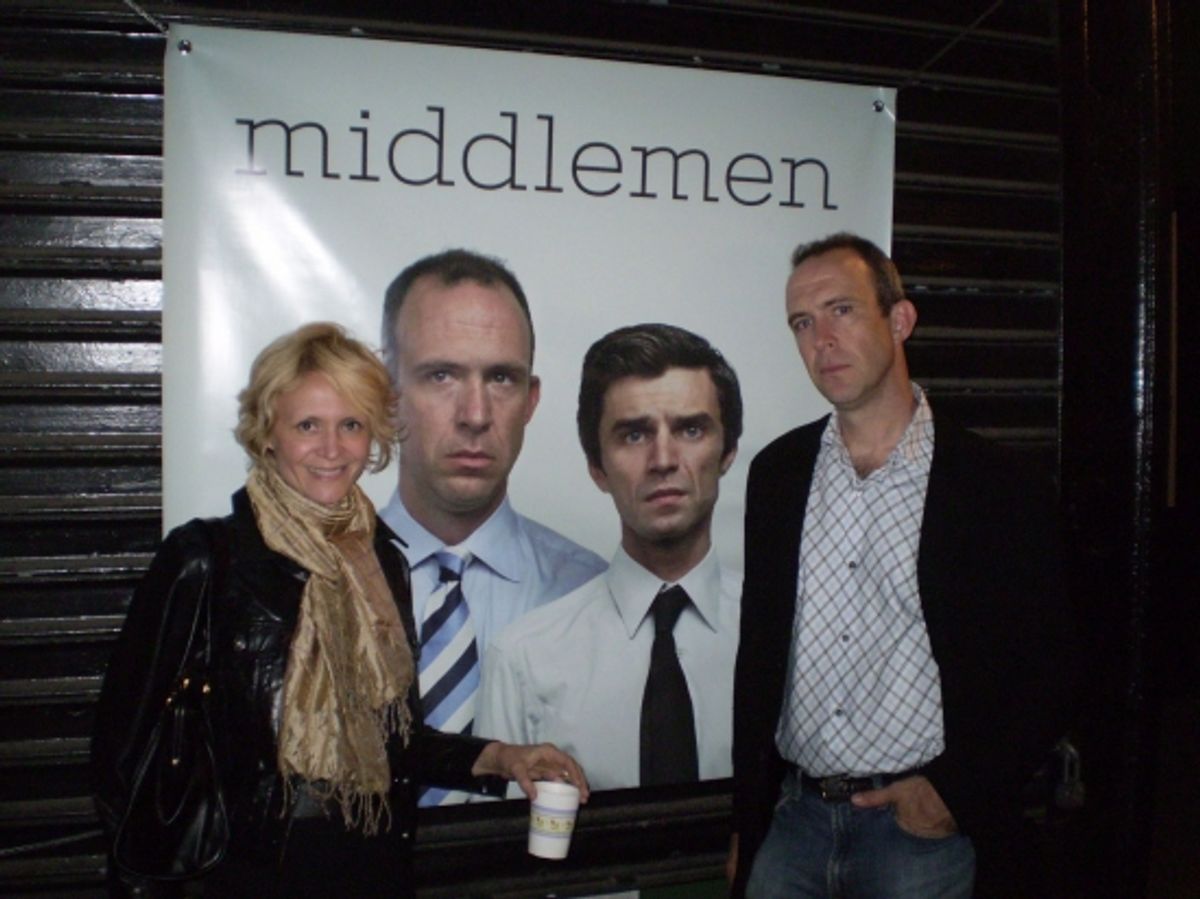 Gina Nagy Burns and Christopher Burns at 